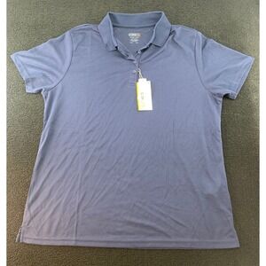 CORE365 Classic Navy Blue Ladies Polo Shirt XL TG Performance‎ Dry Fit